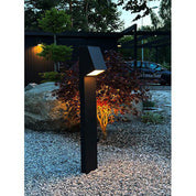 Luton stolpbelysning 230VIP44 svart 100cm