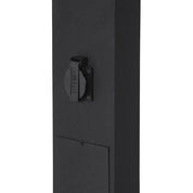 Luton stolpbelysning 230VIP44 svart 100cm
