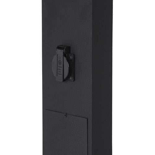 Luton stolpbelysning 230VIP44 svart 100cm