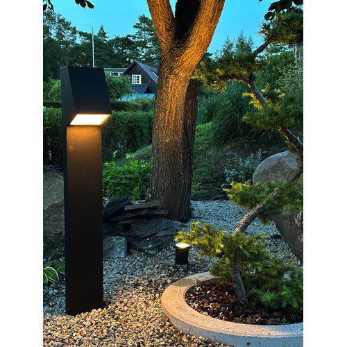 Luton stolpbelysning 230VIP44 svart 100cm