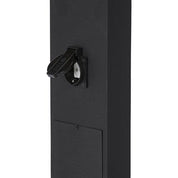 Luton stolpbelysning 230VIP44 svart 100cm