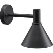 MiniTripp fasadlampa 230V IP44 svart 30cm