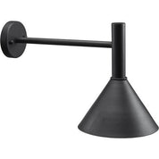 Tripp fasadlampa 230V IP44 svart 50cm