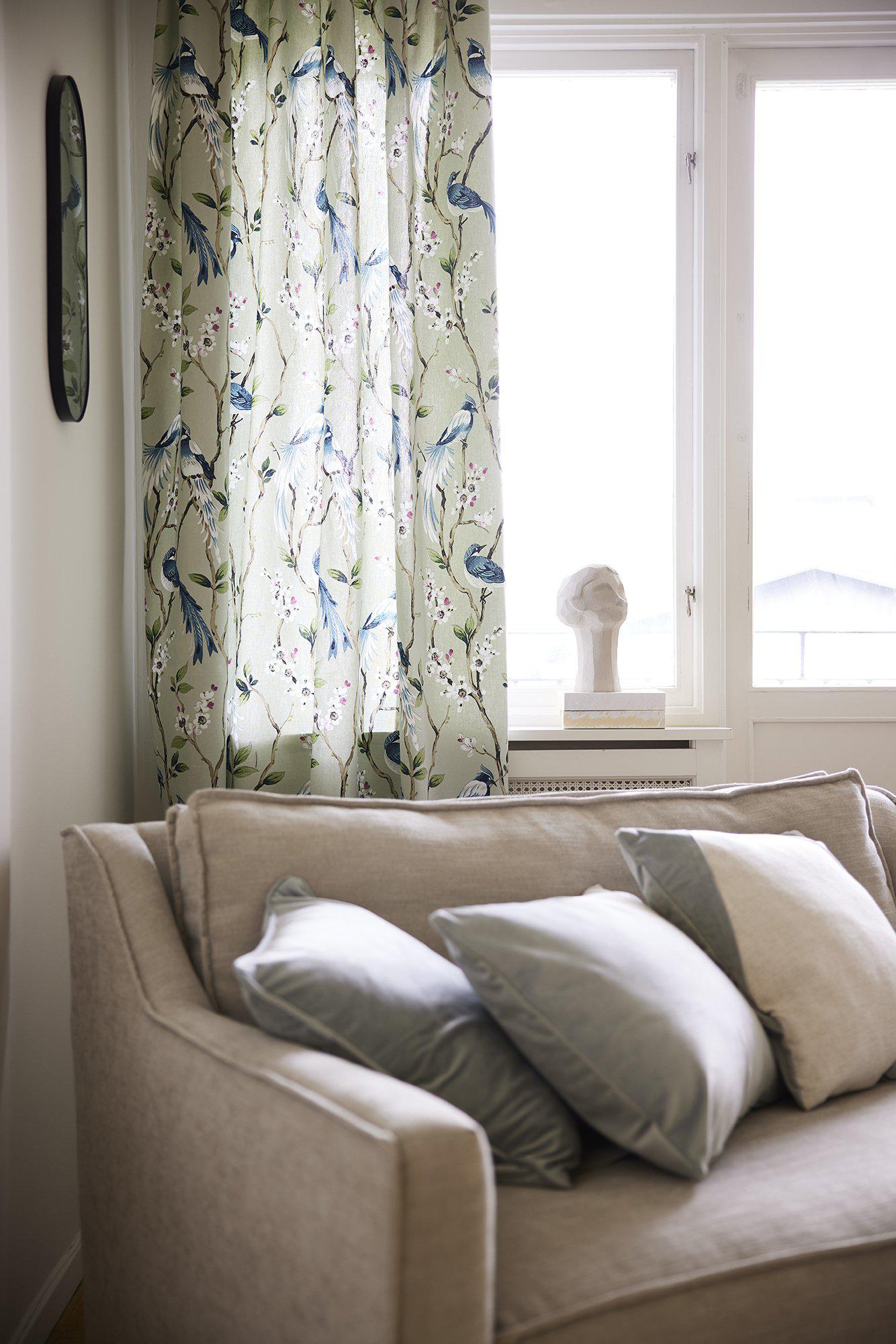 Inger Kuddfodral Isblå 45x45cm