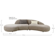 Venice Soffa 4-Sits, Beige