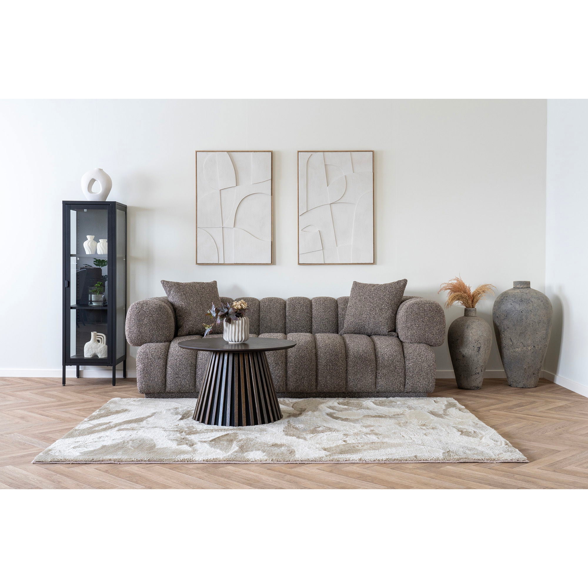 Aurora Soffa 3-Sits, Brun