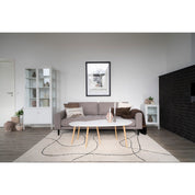 Lido 3-sits soffa, Stone