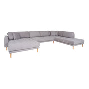 Lido U-soffa, Mörkgrå