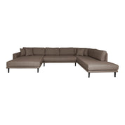 Lido U-soffa, Brun