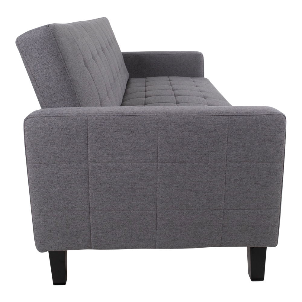 Milton bäddsoffa, Mörkgrå