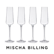 Champagneglas 4-pack