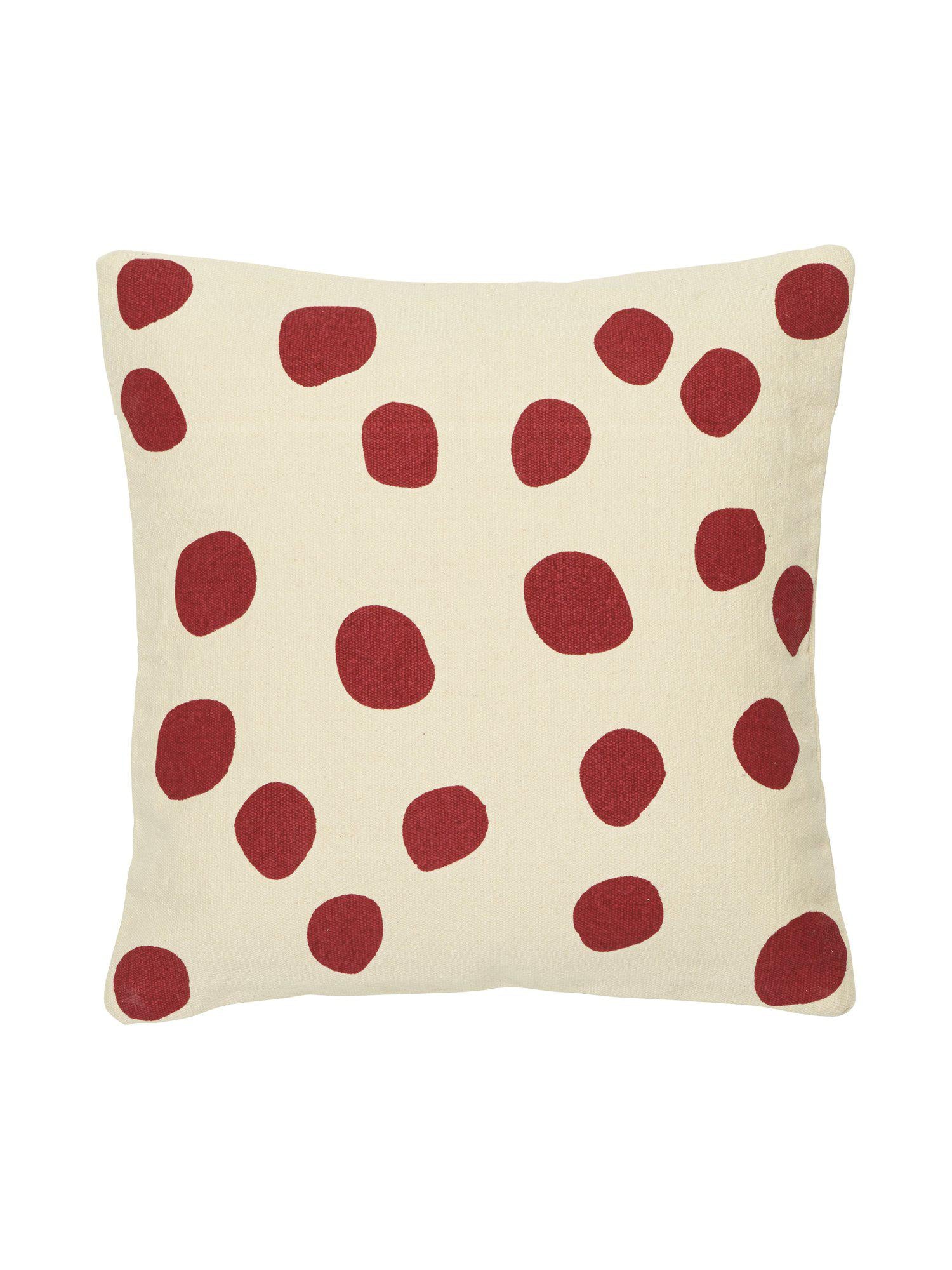 Dorte Kuddfodral Röd 50x50