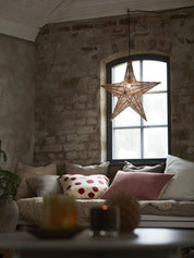 Dorte Kuddfodral Röd 50x50