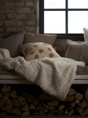 Dorte Kuddfodral Iskaffe 50x50