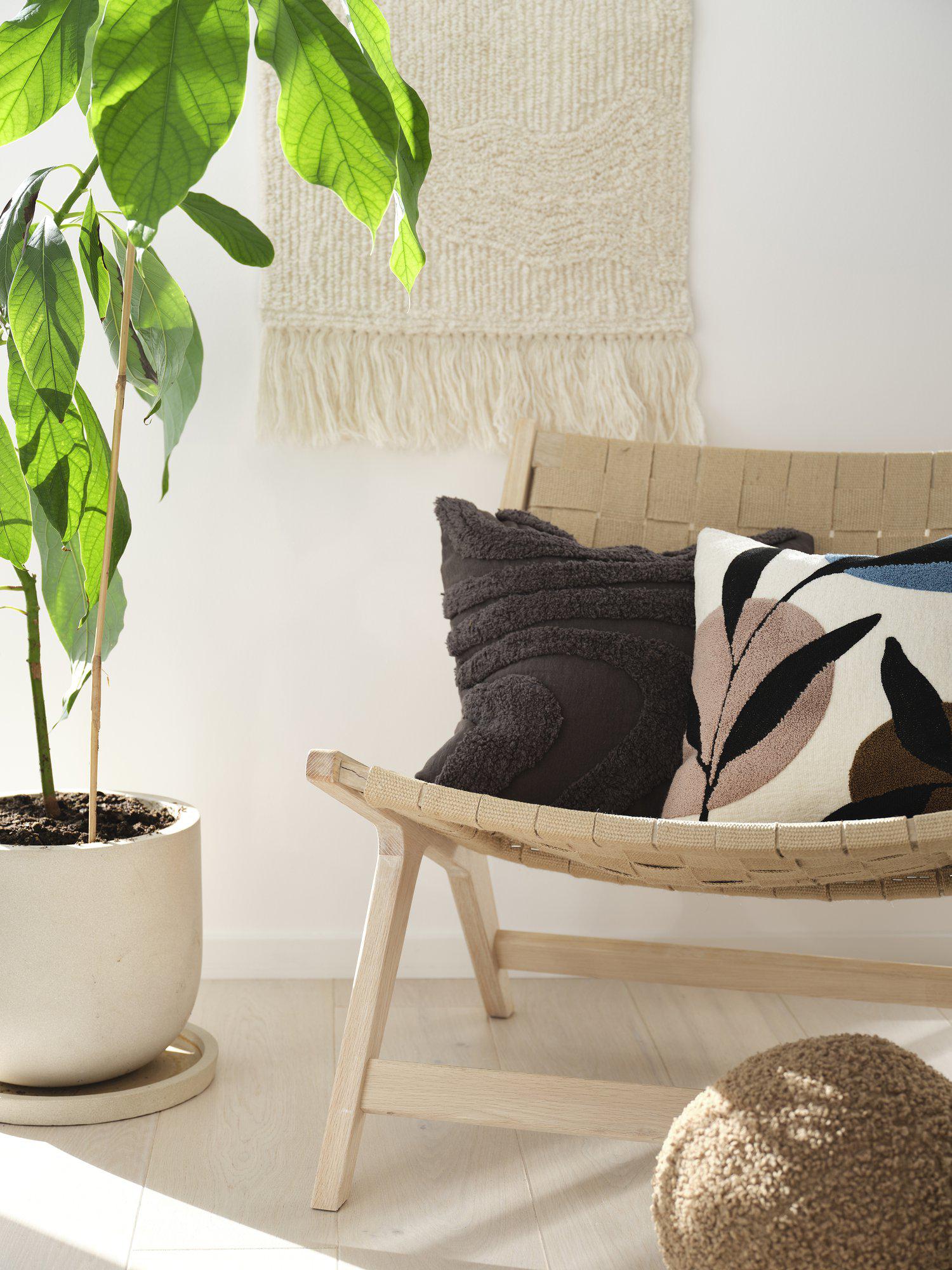 Svea Kuddfodral Asfalt 45x45cm