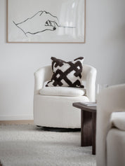 Ines Kudde Mocca 45x45cm