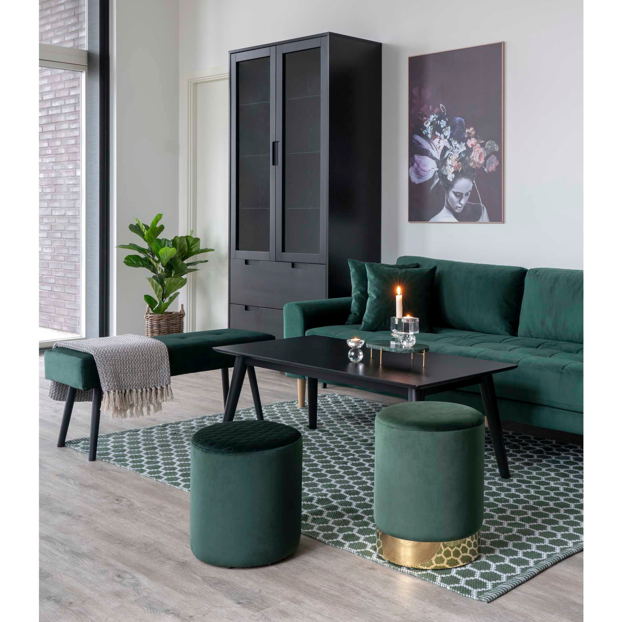 Skiby Sittbänk, Grön