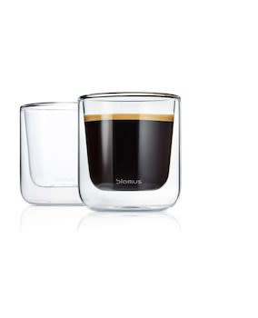 Nero Kaffeglas 200 ml, 2-Pack