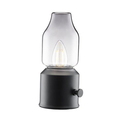 Lystra Bordslampa Utomhus Laddbar smoky