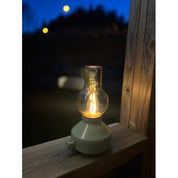 Glimt Bordslampa Utomhus Laddbar grön
