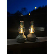 Glimt Bordslampa Utomhus Laddbar grön