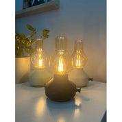 Glimt Bordslampa Utomhus Laddbar grön
