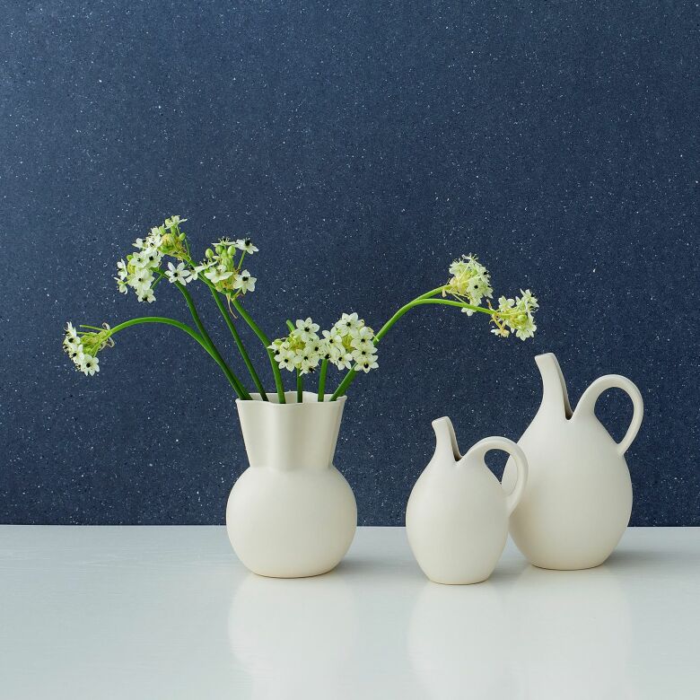 Original Model no 64 Vattenkanna 24 cm Vit