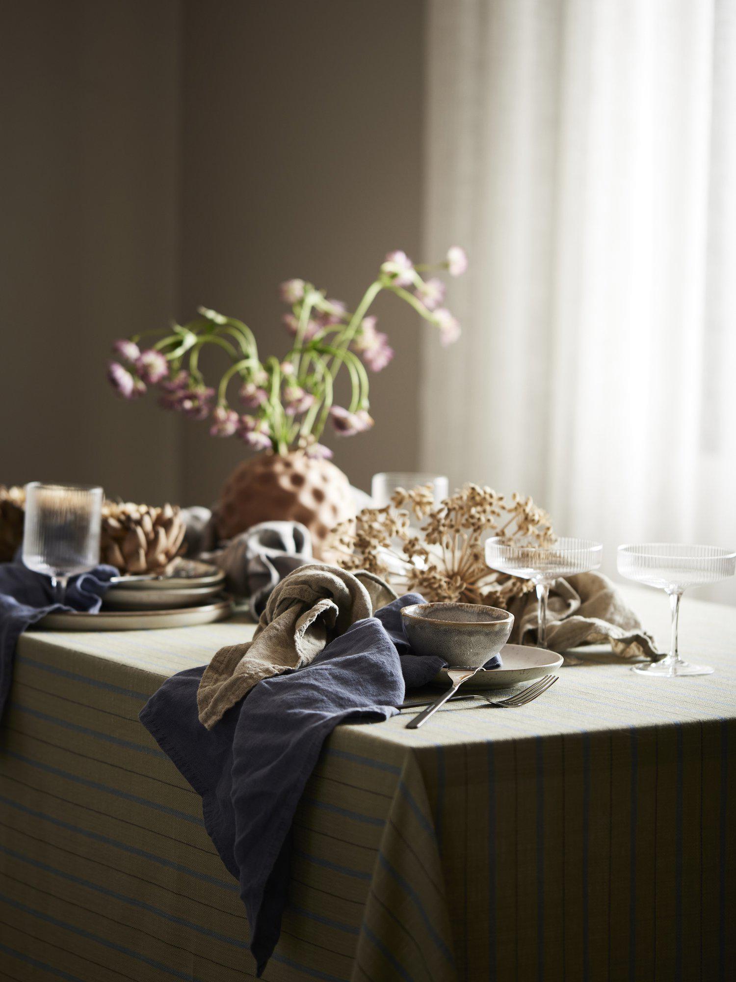 Astrid Duk Salvia 140x280cm