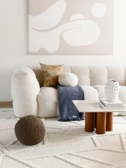 Flore Kuddfodral Saffran 45x45cm