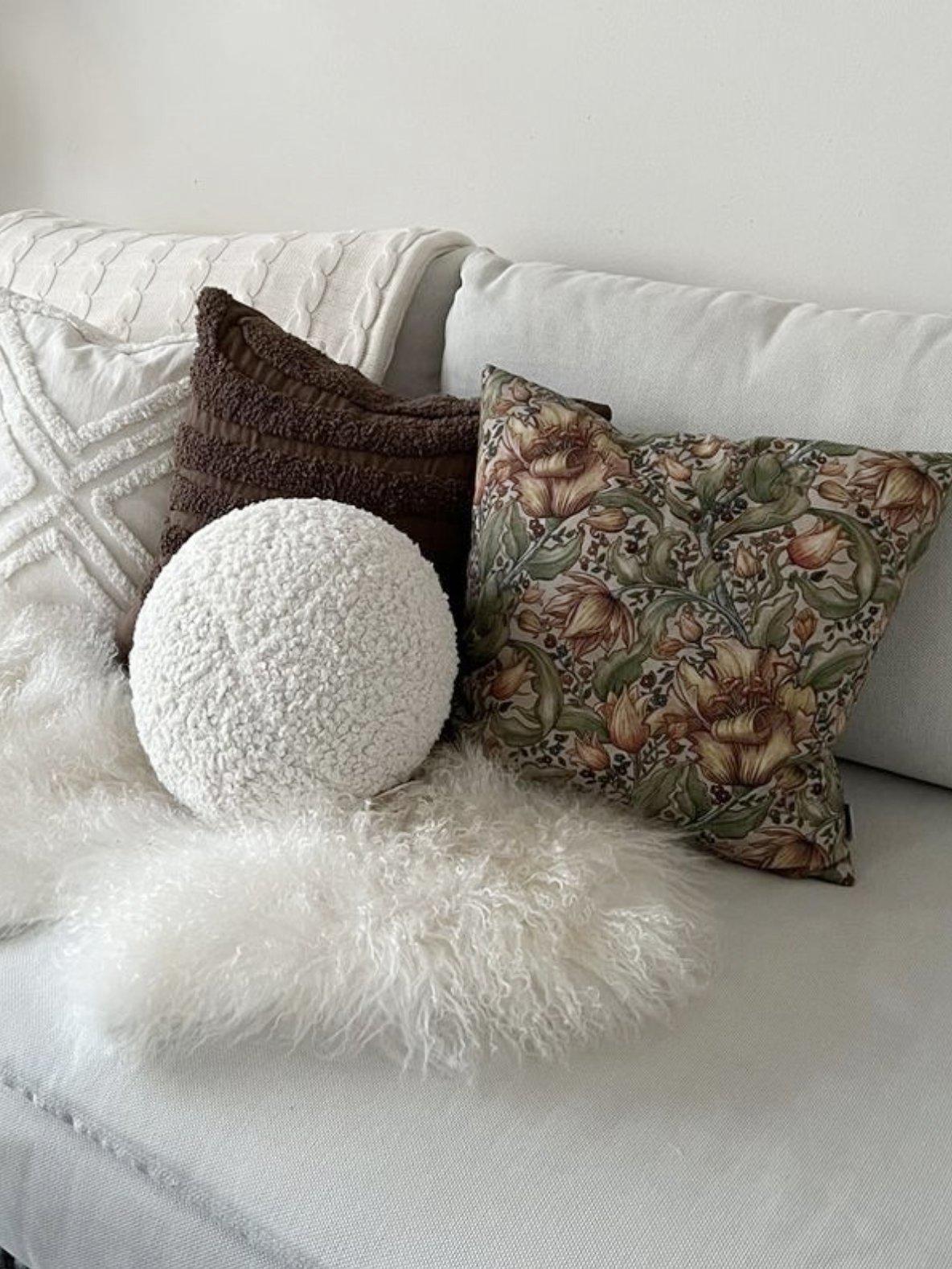 Theo Kuddfodral Beige 45x45cm