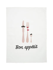 Bon Appetit Kökshandduk Rosa 50x70cm