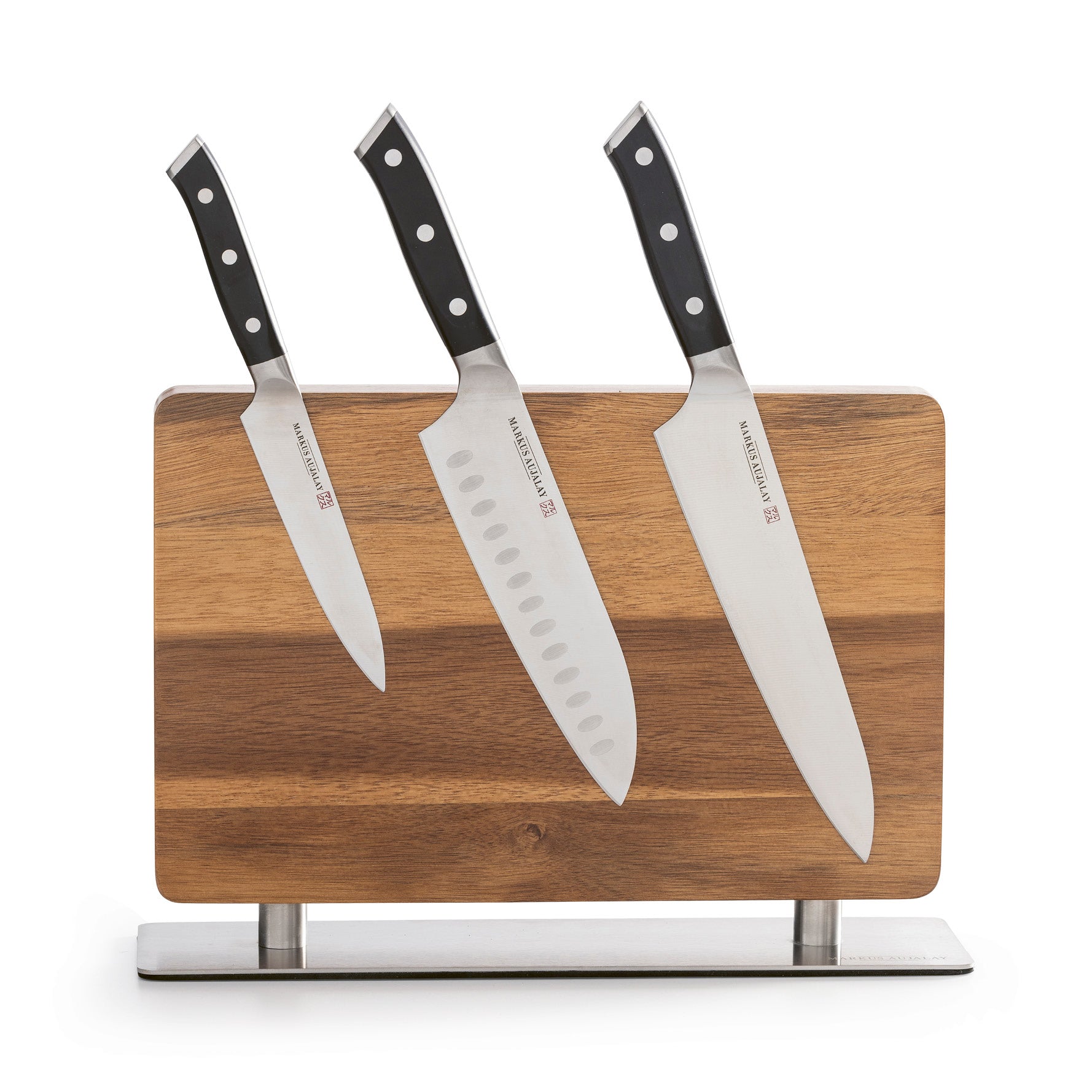 Knivblock med magnet
