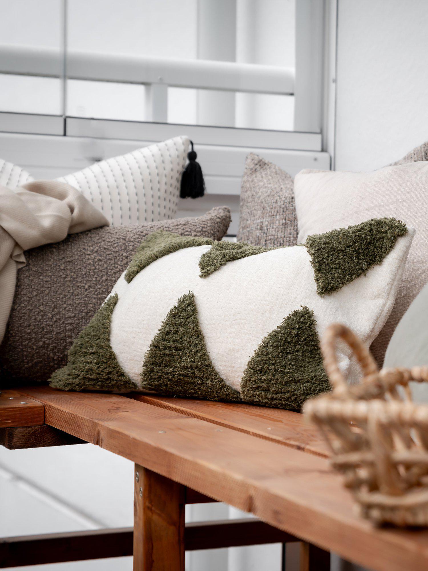 Holly Kuddfodral Grön 30x50cm