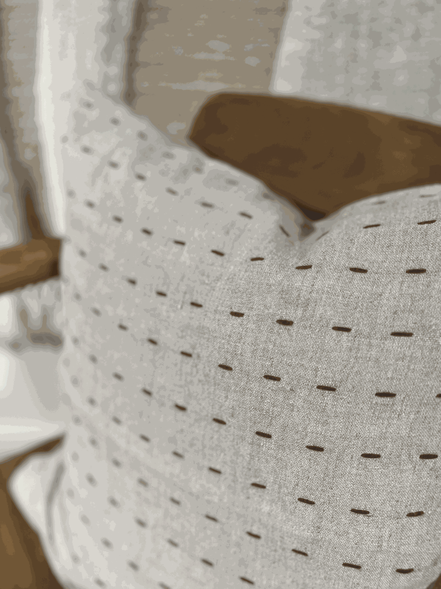 Harriet Kuddfodral M Brun 50x50cm