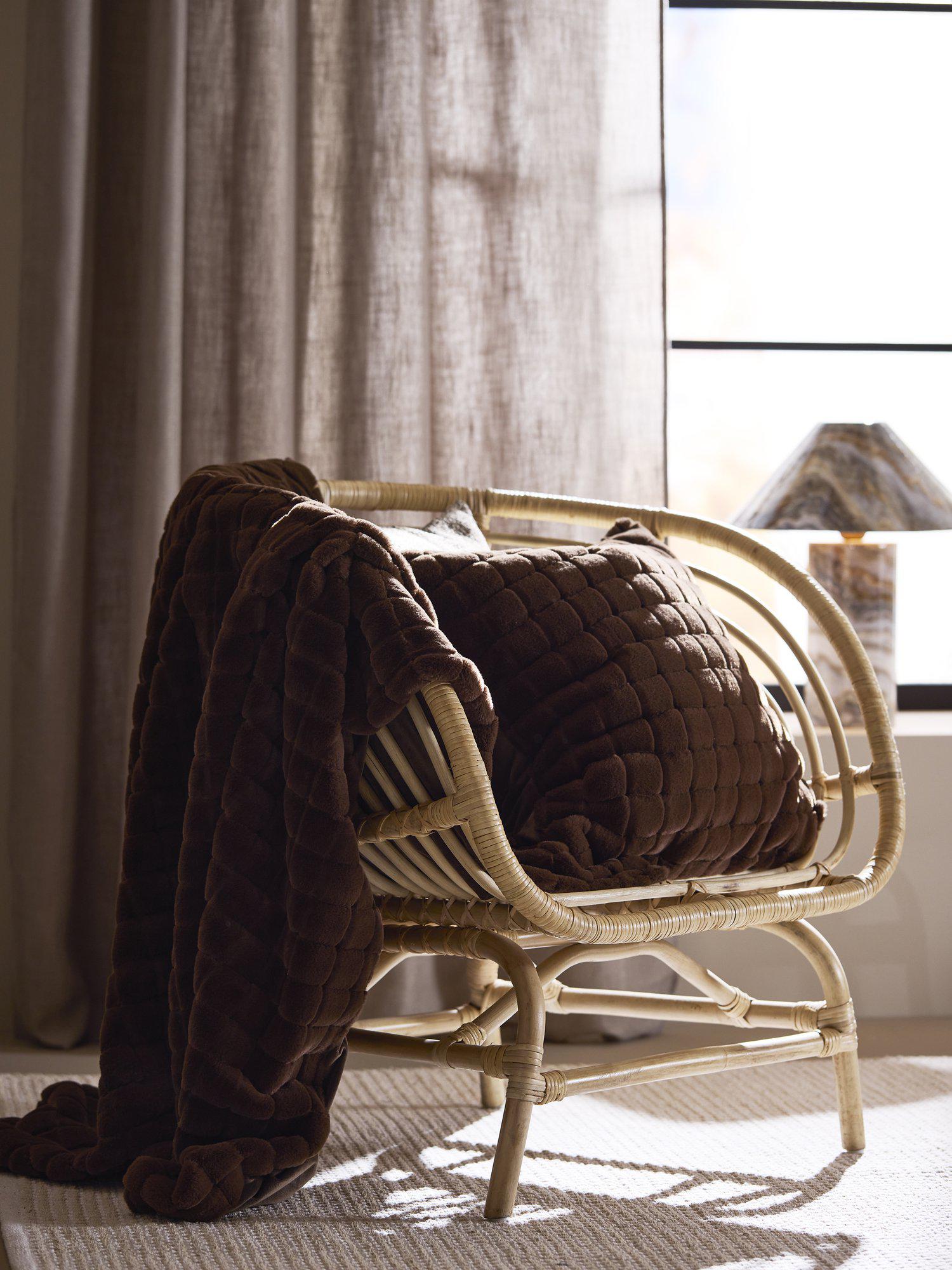 Luna Kuddfodral M brun 50x50cm