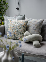 Bertie Kuddfodral Blågrön 45x45cm