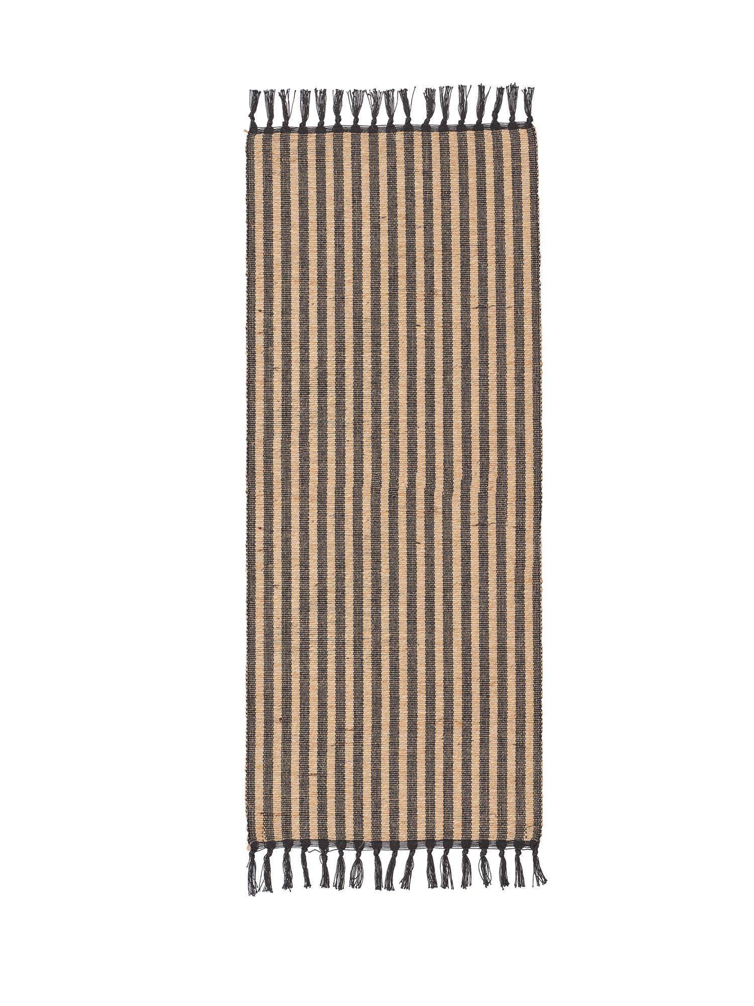 Adam Löpare Svart 33x120cm