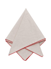 Stine Servett 4P Röd 45x45cm