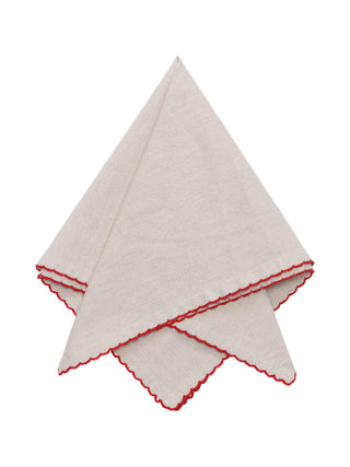 Stine Servett 4P Röd 45x45cm