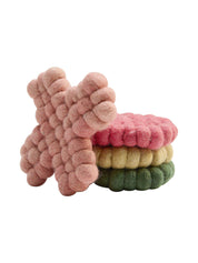 Vanja Glasunderlägg Multi 10cm