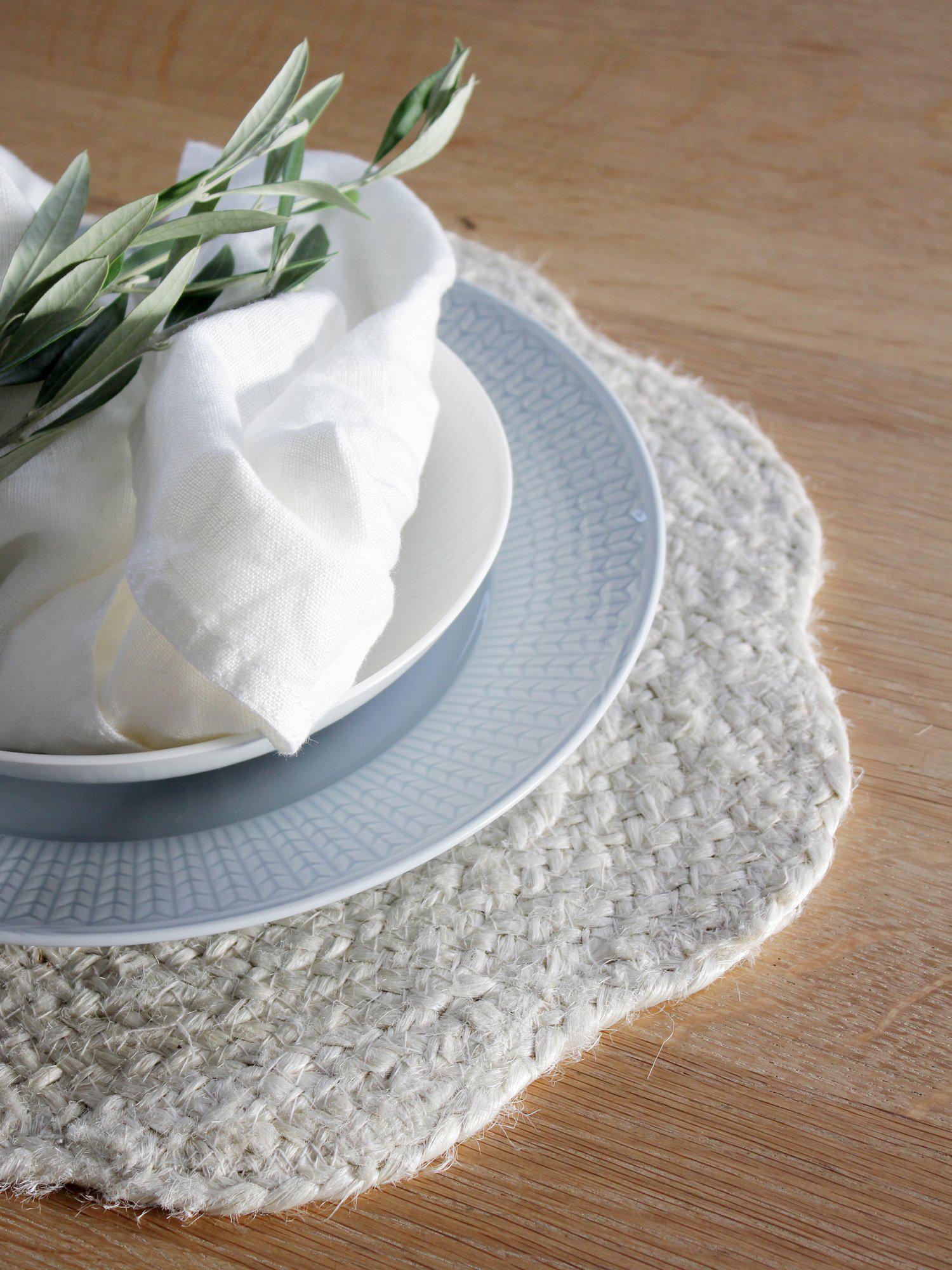 Ekdal Tablett Offwhite 38cm