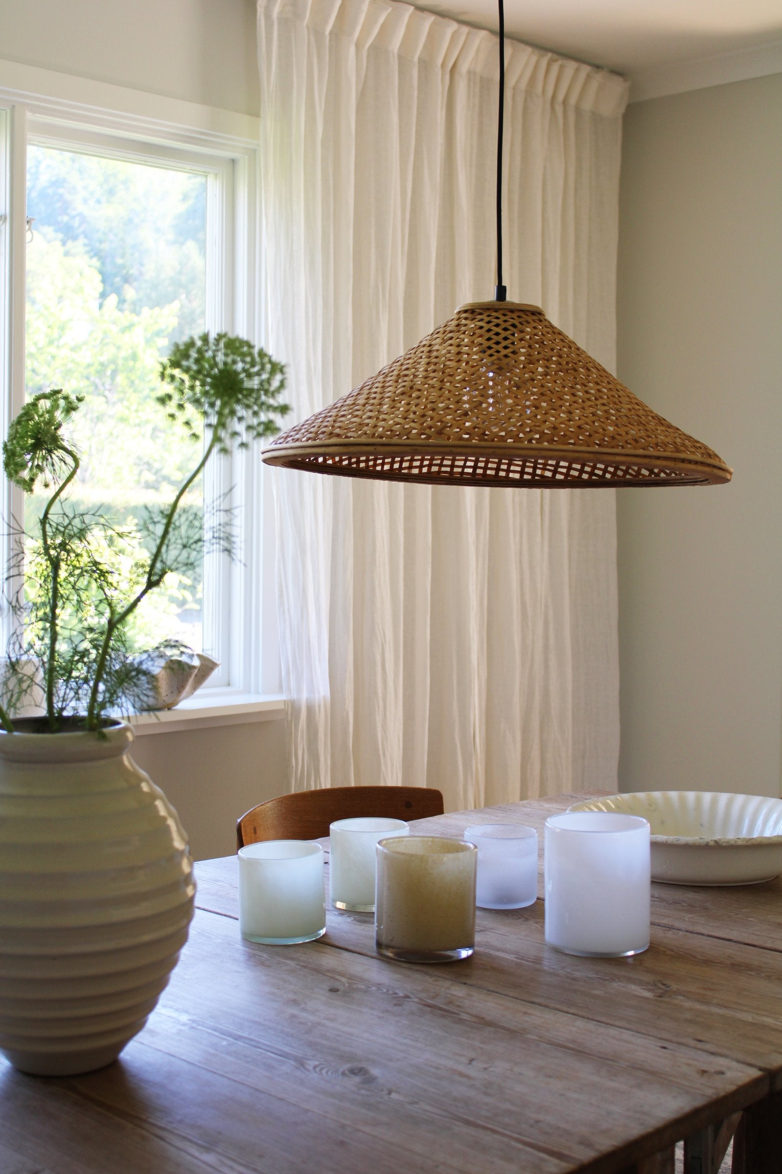 Lampskärm Jakarta 55 Natur