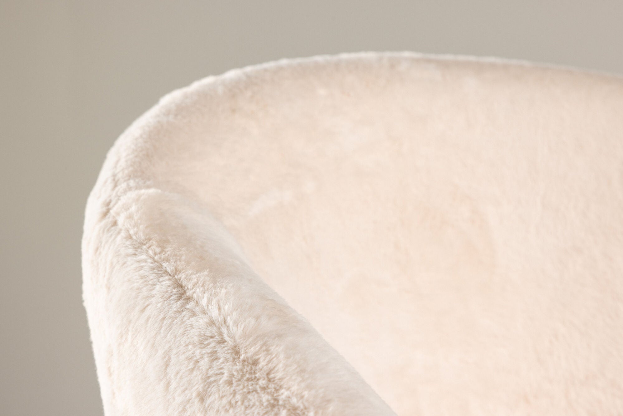 Wanda Fåtölj Teddy, Beige