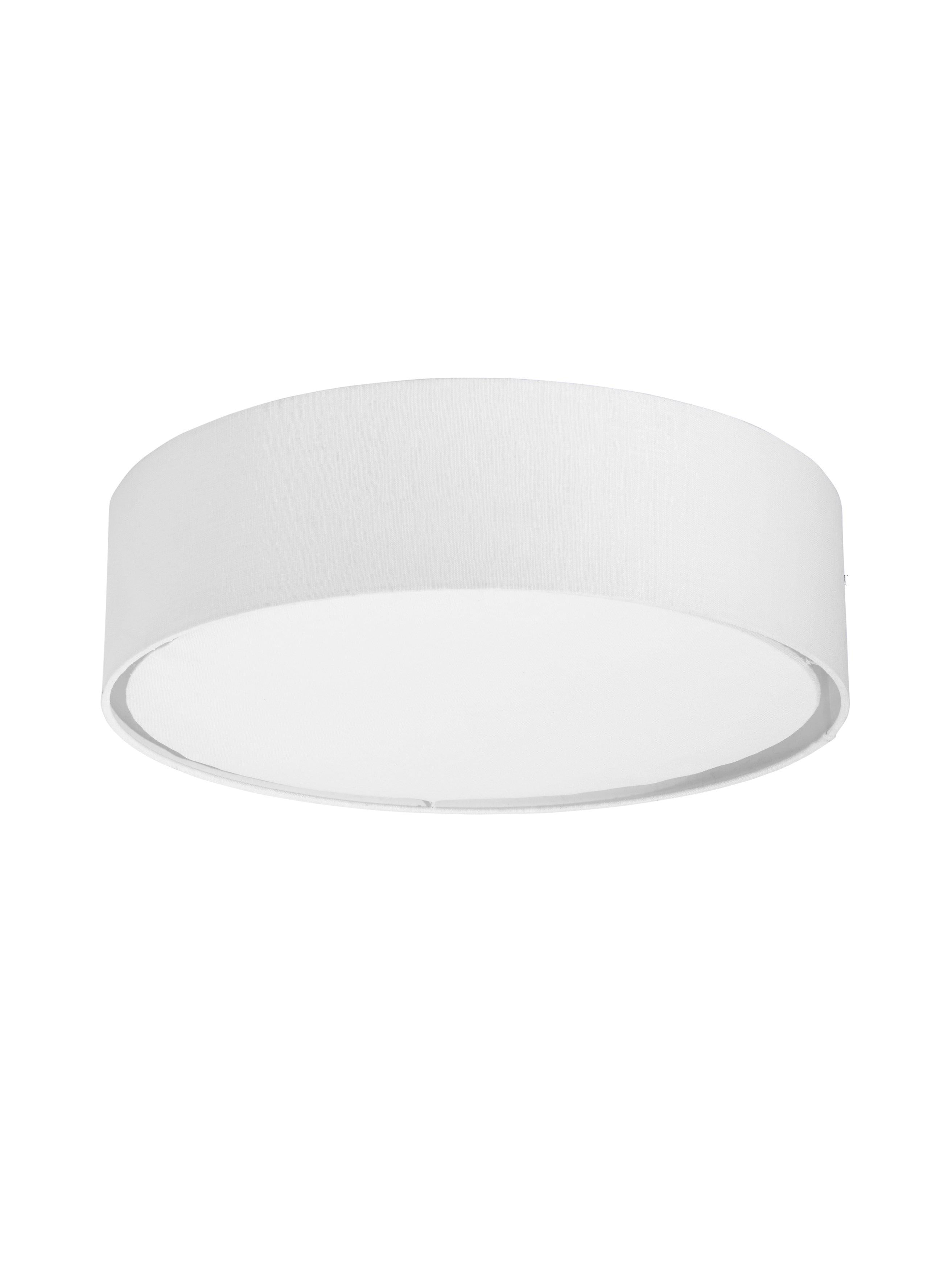 Sam plafond linne Vit 33cm
