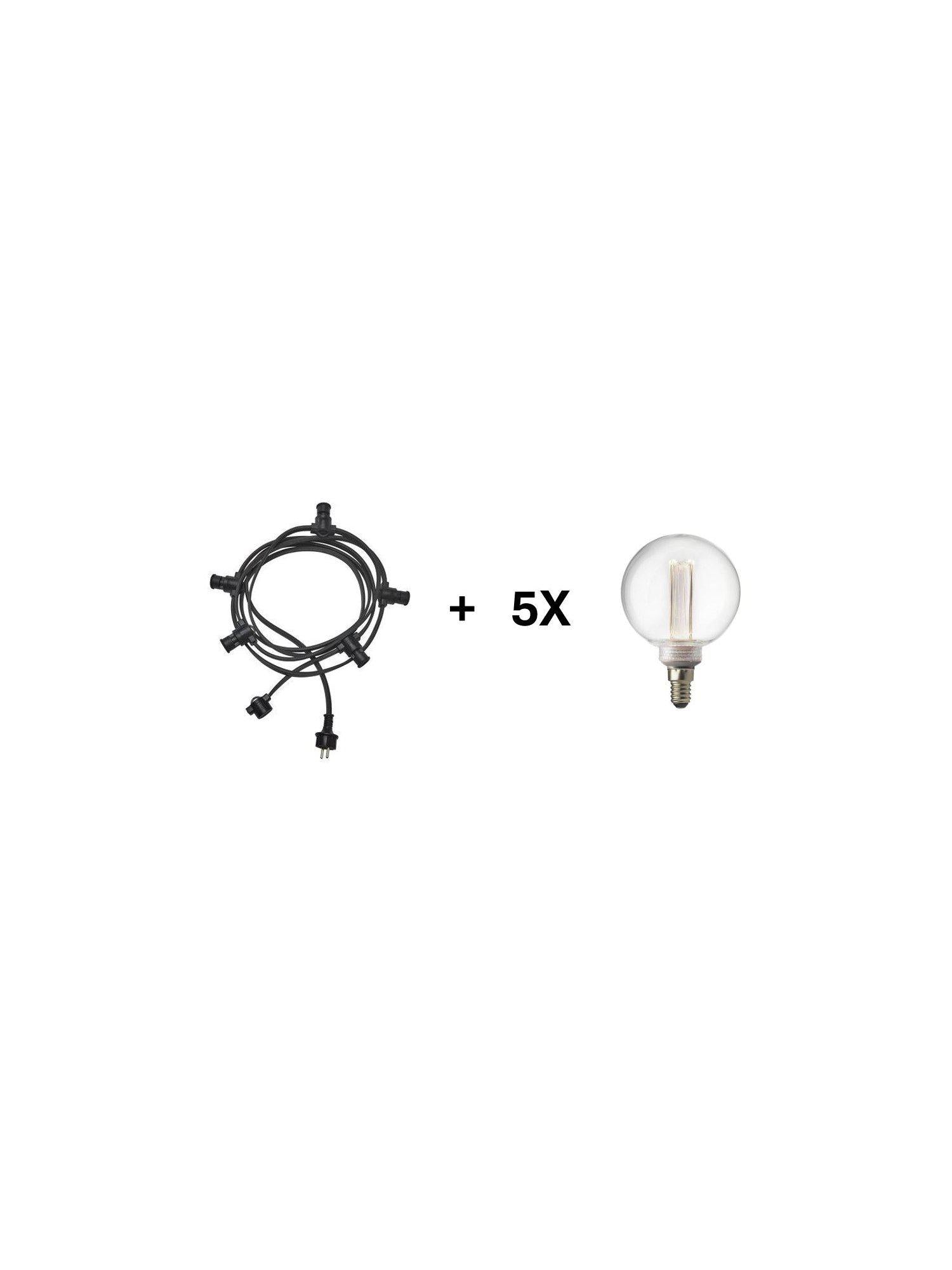 Future LED pkt E14 5x cw3000 G80,  4,2m