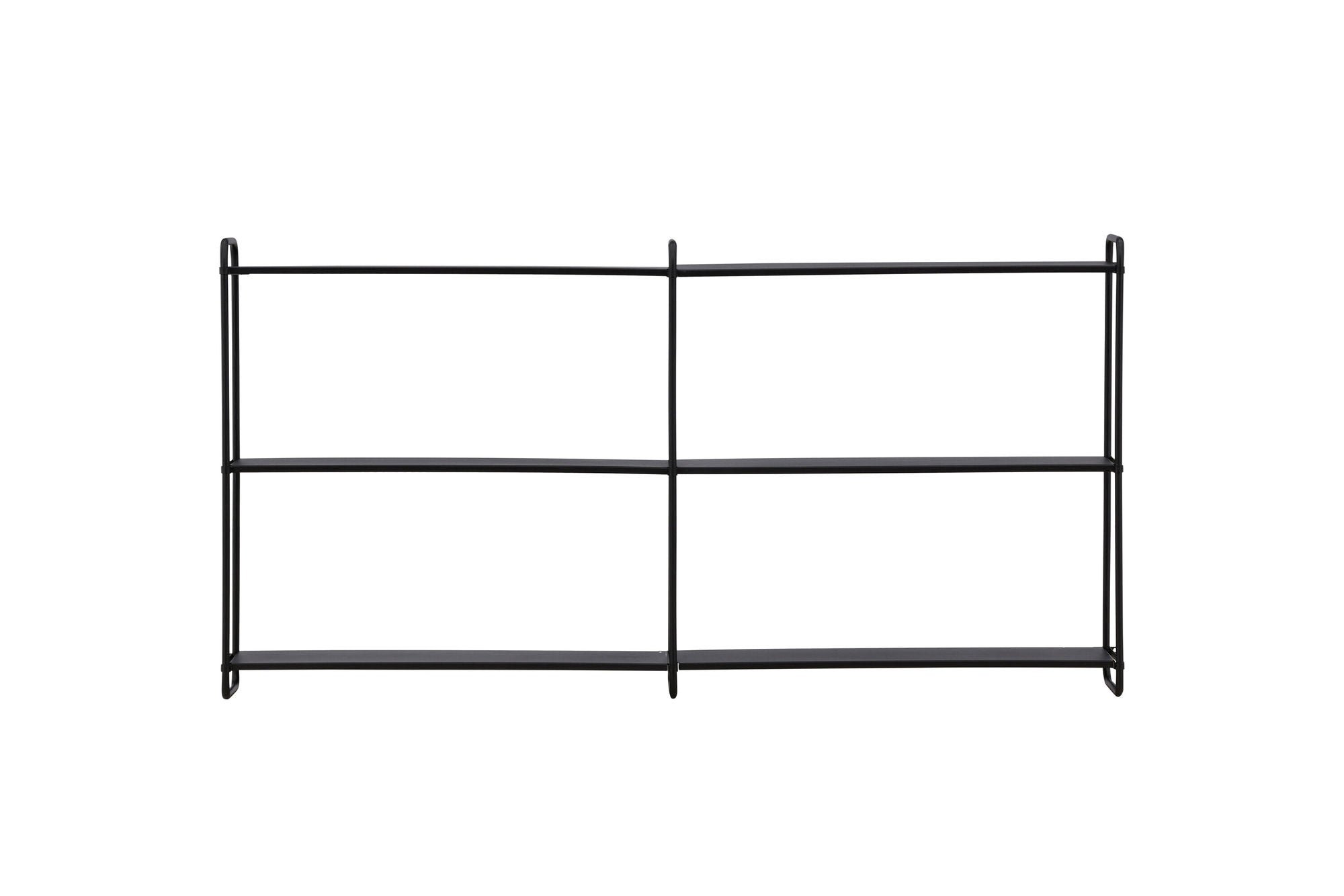 Lyon Vägghylla 122cm, Svart