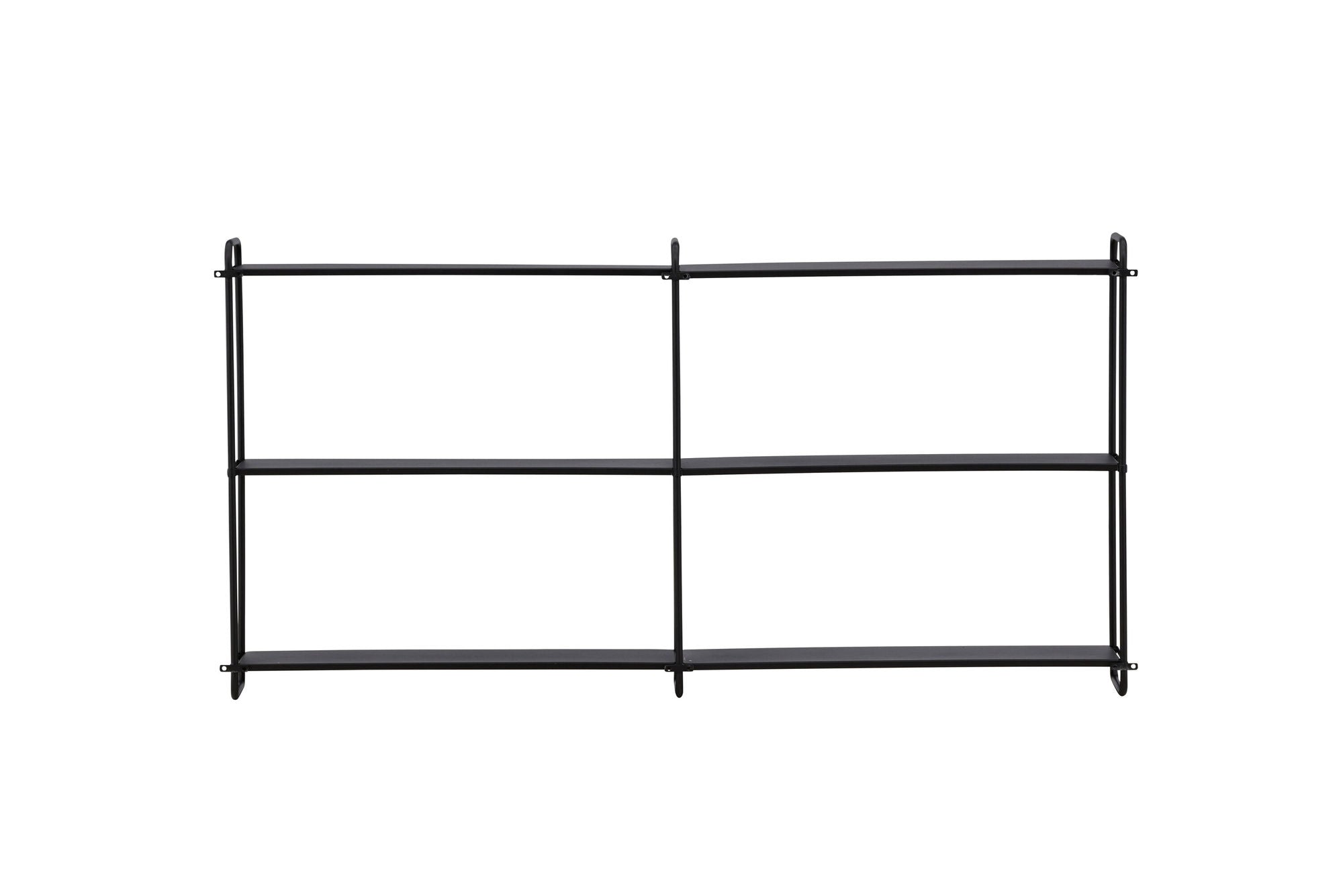 Lyon Vägghylla 122cm, Svart