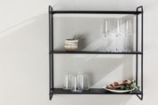 Lyon Vägghylla 62cm, Svart