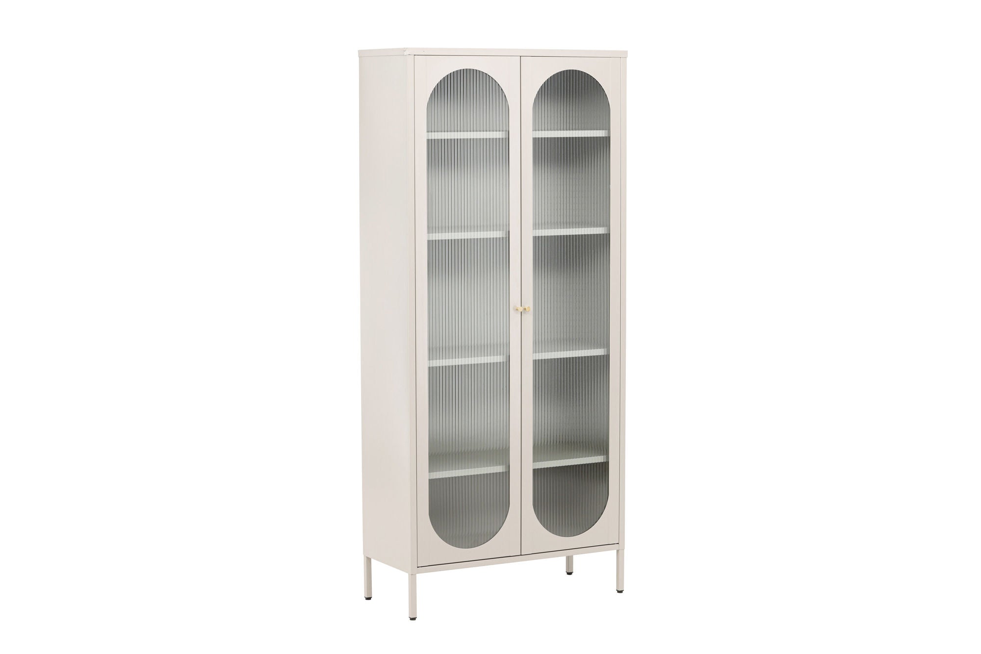 Askim Vitrinskåp, Beige