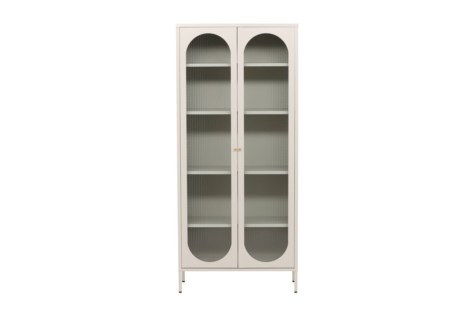 Askim Vitrinskåp, Beige